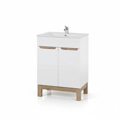 Lavabo Mueble de lavabo Mueble inferior Lavabo Baño Lavabos 60cm Cerámica