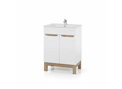 Lavabo Mueble de lavabo Mueble inferior Lavabo Baño Lavabos 60cm Cerámica
