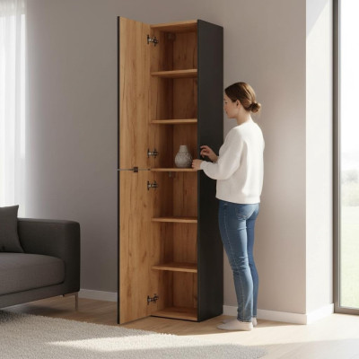 Mueble de baño Armario de baño Estantería Muebles de baño Estanterías decorativas Baño