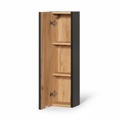 Baño Muebles de baño Estantería Armario Armarios marrones Farmacia Madera