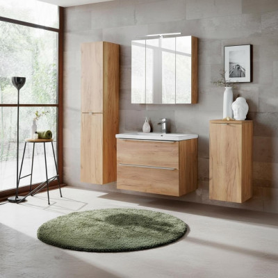Diseño Muebles de baño Baño 4 piezas Conjunto Armario Decoración Lavabo