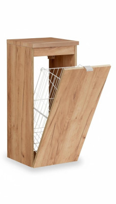 Armario colgante universal con cesto de ropa para baño