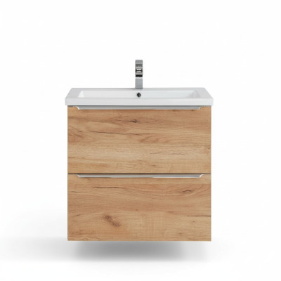 Diseño de lujo Lavabo Lavabo Pared Colgante con Armario incorporado