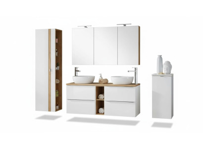 Diseño del baño Muebles Baño Juego de 8 piezas Conjunto Armario Decoración Lavabo