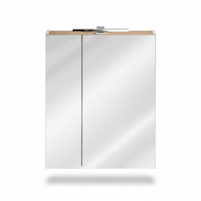 Armario con espejo mueble de baño espejo de baño 60x16x75 cm armarios