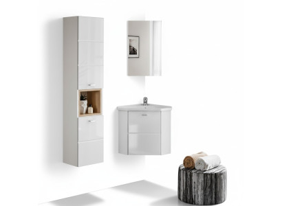 Set de decoración de baño de 3 piezas. Muebles de baño. Conjunto de lavabo. Lavabo.