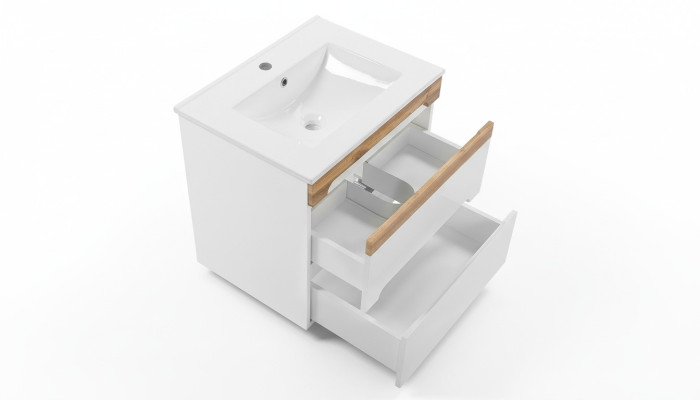 Lavabo tocador armario lavabo cerámico cuenco baño