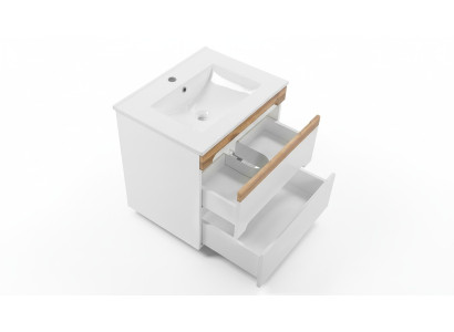 Lavabo tocador armario lavabo cerámico cuenco baño