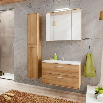 Diseño de muebles de baño Juego decorativo de conjunto de muebles de baño Armario Lavabo