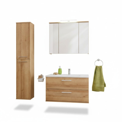 Diseño de muebles de baño Juego decorativo de conjunto de muebles de baño Armario Lavabo