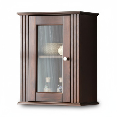 Farmacias Baño Muebles de baño Estante Armario Marrón Armarios Madera