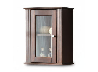 Farmacias Baño Muebles de baño Estante Armario Marrón Armarios Madera