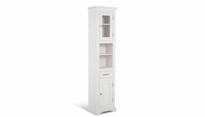 Armario alto de baño Estante decorativo Mueble de baño Baldas Muebles de baño