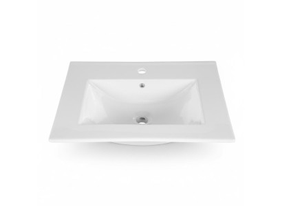 Lavabo de cerámica lavamanos decorativo lavabo de montaje sobre encimera recipiente de lavado§