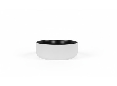 Fregadero de pedestal redondo negro blanco Lavabo Lavabo