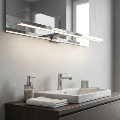 Lámpara de baño LED, lámpara de espejo, luz de espejo, aplique de pared, lámpara de imágenes, cuarto de baño