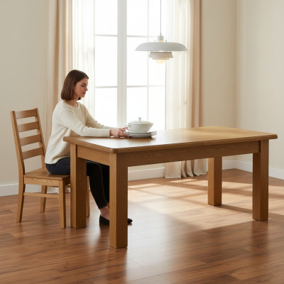 Mesa de comedor 300/500 cm Mesa de cocina Mesa de restaurante Mesa de madera Mesas de comedor