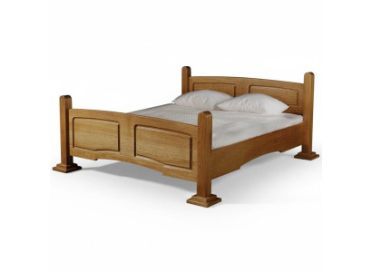 Estilo antiguo Cama clásica Cama doble Camas Dormitorio Madera 60/180cm