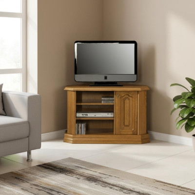 RTV cómoda de estilo antiguo Fernseh barroco rococó armario de TV Hi Fi de 100 cm.