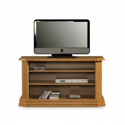 RTV Cómoda de estilo antiguo TV Nuevo Armario de TV Hi Fi de lujo de 120 cm