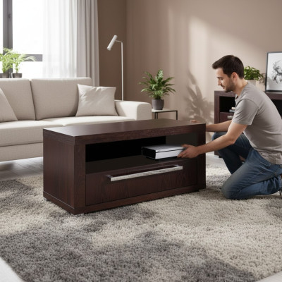 Mesa moderna baja para TV, Sideboard, Aparador, Mueble de televisión.