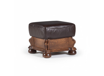 XXL puff otomano Club Lounge taburete de cuero textil decoración diseñador pufa