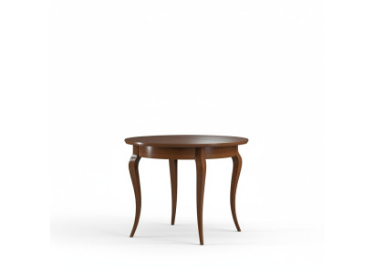 Mesas redondas, mesa de comedor redonda, mesa de diseñador redonda de madera lacada de alto brillo 95/295cm muebles