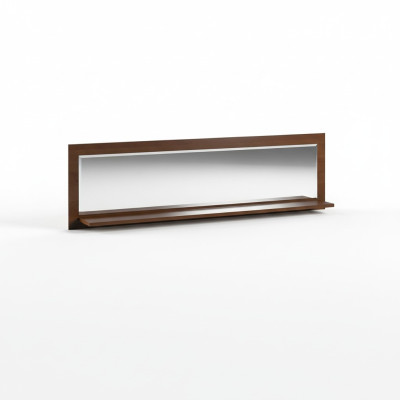 Espejo de pared clásico con marco de madera muebles espejo nuevo 154x45cm marco de vidrio pared