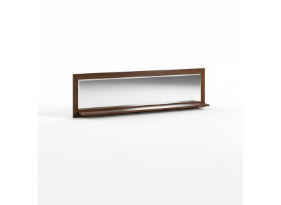 Espejo de pared clásico con marco de madera muebles espejo nuevo 154x45cm marco de vidrio pared