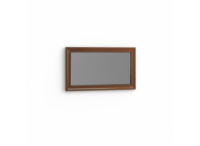 Espejo de pared clásico con marco de madera, mueble espejo nuevo 103x61cm de cristal.