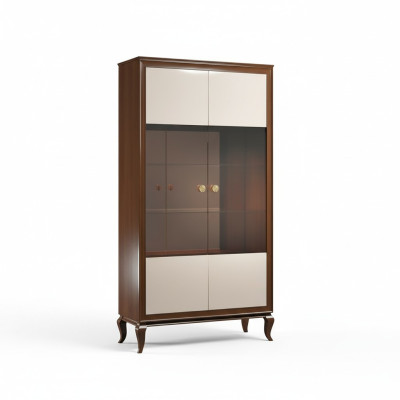 Vitrina de lujo del salón Muebles gabinete vitrinas de vidrio gabinetes de diseñador cómoda