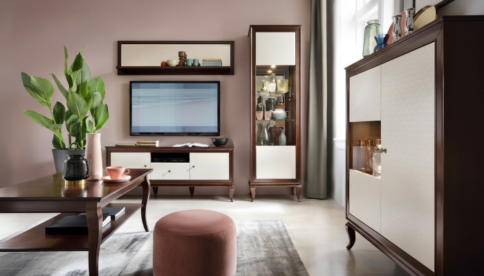 Conjunto de sala de estar vitrina cómoda espejo paredes para sala de estar cómodas.