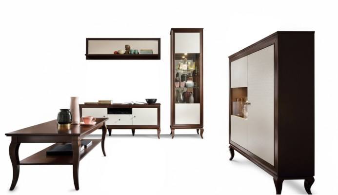 Conjunto de sala de estar vitrina cómoda espejo paredes para sala de estar cómodas.