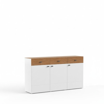 Cómoda Vitrina Cómodas Vitrinas Armario de Comedor Armarios Armario 166x93cm nuevo