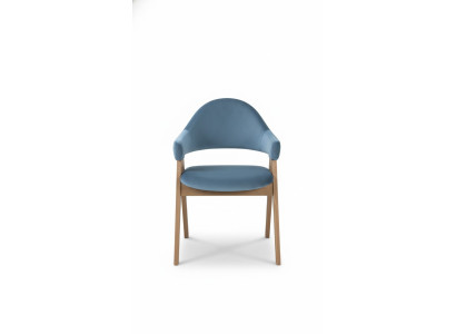 Diseño de lujo, silla de madera maciza tapizada con respaldo para asiento de oficina, comedor.