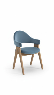 Lujo Set de 8 sillas Silla Grupo Asiento Respaldo Sillas Juego Madera Maciza