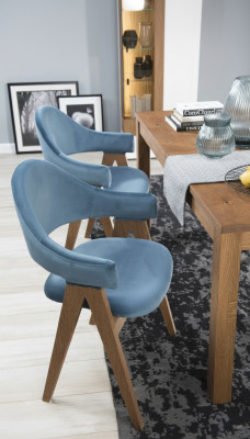 Lujo Juego de sillones 10x Grupo de sillas Asiento Acolchado Respaldo Sillas Mueble de madera