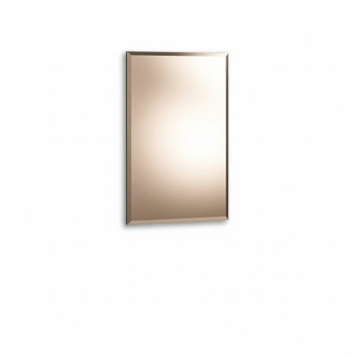 Espejo de pared clásico con marco de madera, mueble espejo nuevo 90x60 cm marco de vidrio de pared.