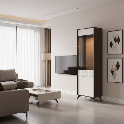 Moderno armario vitrina vitrinas sala de estar diseño armarios muebles de vidrio nuevos.