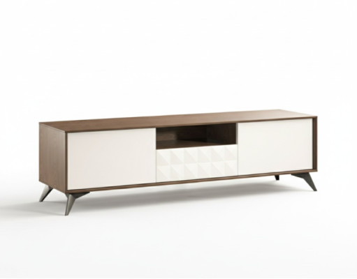 Mueble de diseño con pared de televisión, cómoda de bajo lujo, estantes nuevos, cómoda, armario.