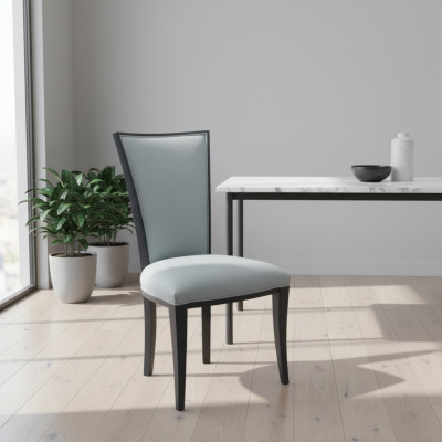 2 sillas de madera maciza Juego de sillas de comedor Diseñador con respaldo Sillas de comedor Nuevas