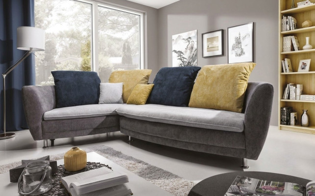 Conjunto de sofás de esquina de cuero para estar en casa con forma de L, nuevo sofá esquinero sofá sofá tapizado.