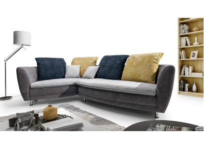 Conjunto de sofás de esquina de cuero para estar en casa con forma de L, nuevo sofá esquinero sofá sofá tapizado.