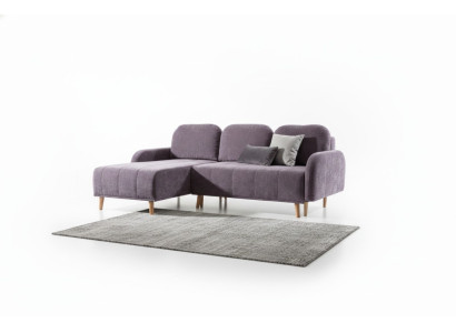 Sofá de esquina cómodo combina diseño moderno y funcional