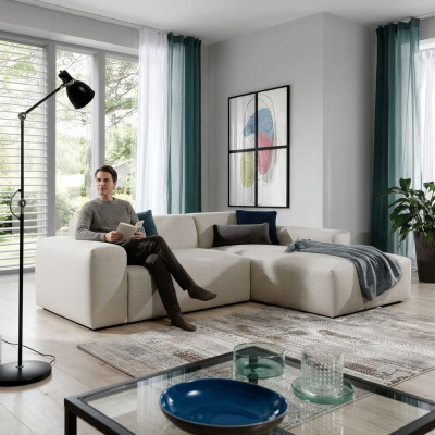 Sofá esquinero sofá sofá tapizado conjunto de salón textil Sofás de esquina.