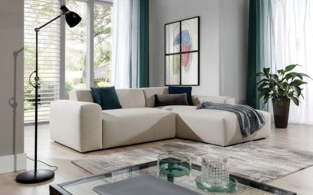 Sofá esquinero sofá sofá tapizado conjunto de salón textil Sofás de esquina.