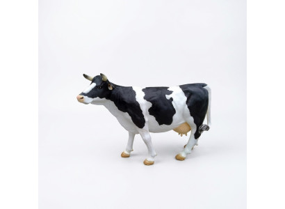 Exhibidor decorativo de resina de vaca para jardín, granja, escultura de vaca, 240 cm de altura, nuevo.