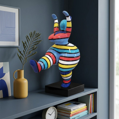 Arte abstracto de diseño, figura de estatua de 50 cm, esculturas y estatuas coloridas, nuevas.