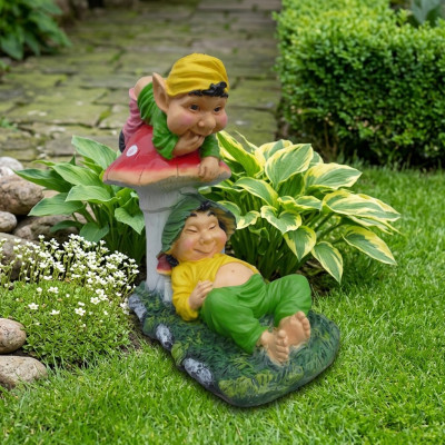 Desempleados y vagos trolls de jardín 60 cm decoración estatua figuras escultura