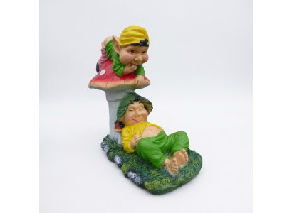 Desempleados y vagos trolls de jardín 60 cm decoración estatua figuras escultura